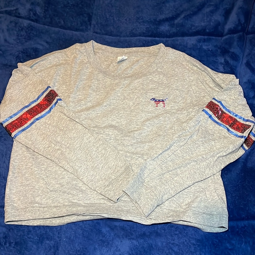 NWOT Victoria’s Secret Pink American Spirit Large Crop
